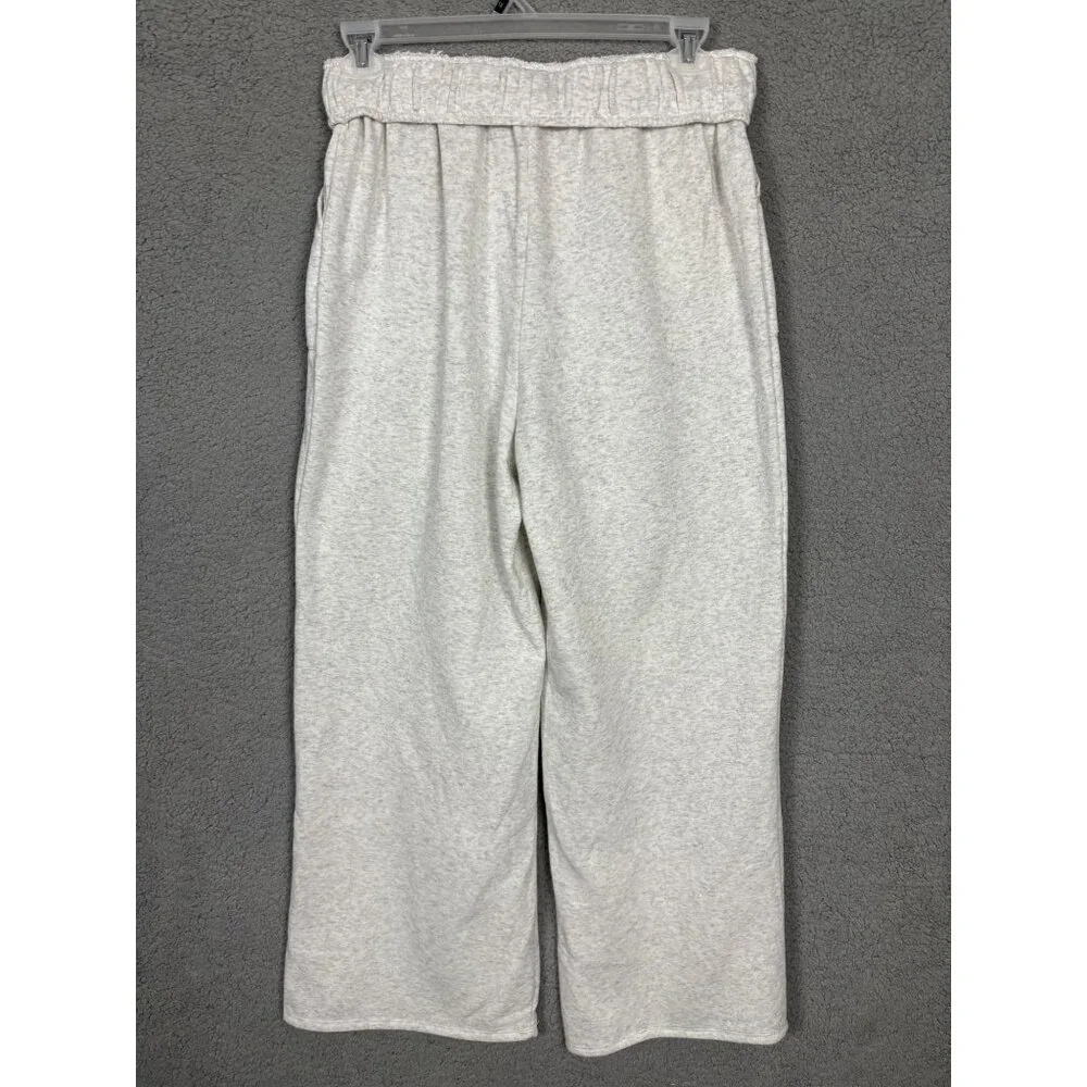 Planet Heart Juniors' Gray Fold over-Waistband Wide-Leg Sweatpants XL NWT's - Picture 3 of 7